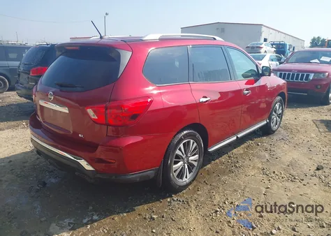 2018 Nissan Pathfinder Sl z USA, uszkodzony, nr VIN 5N1DR2MN7JC611325